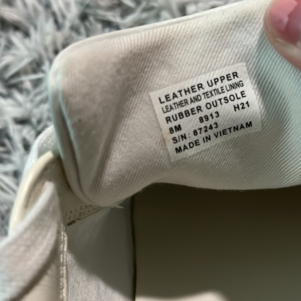 Tory Burch Women's White Sneakers Size 8M - Picture 8 of 8